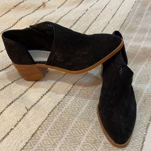 Black Suede Ankle Boots